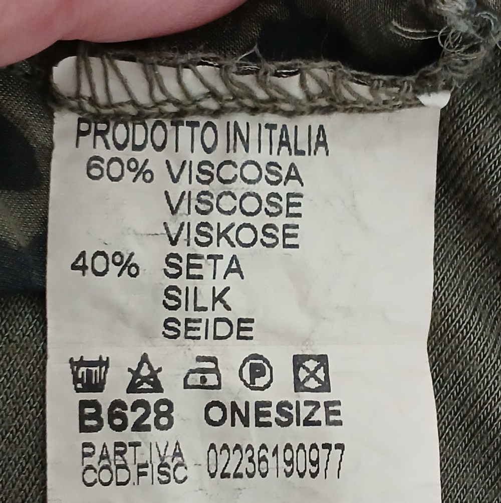 ITALIAN Silk Blend Bow Tie Bouse with Camisole long Slv Sz 14-16 - Picture 11 of 15